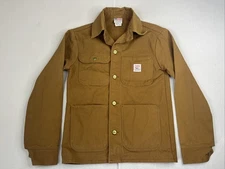 L.C. King Pointer Brand Men's Brown Duck Chore Jacket - Size XS - Made in USA