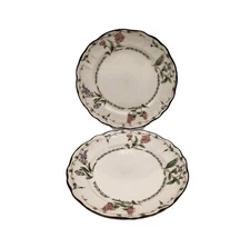 Epoch Spice Blossoms Lavender Oregano Floral Salad Plates 7 ½" Multiple Options