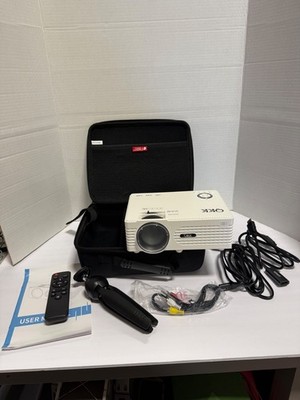 QKK Mini Projector QK-01 Portable HD Video Home Theater HDMI/USB