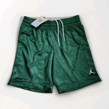 Nike Air Jordan Brand Jumpman Green Basketball Shorts AT0538-341 Womens Size S