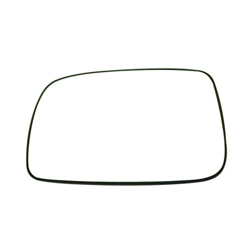 Chrome Flat Mirror Glass Heated For 07-13 Toyota Camry w/Backing Plate LH Side