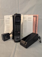 Vintage 1980s CellularOne by Motorola Brick Phone for Collectors