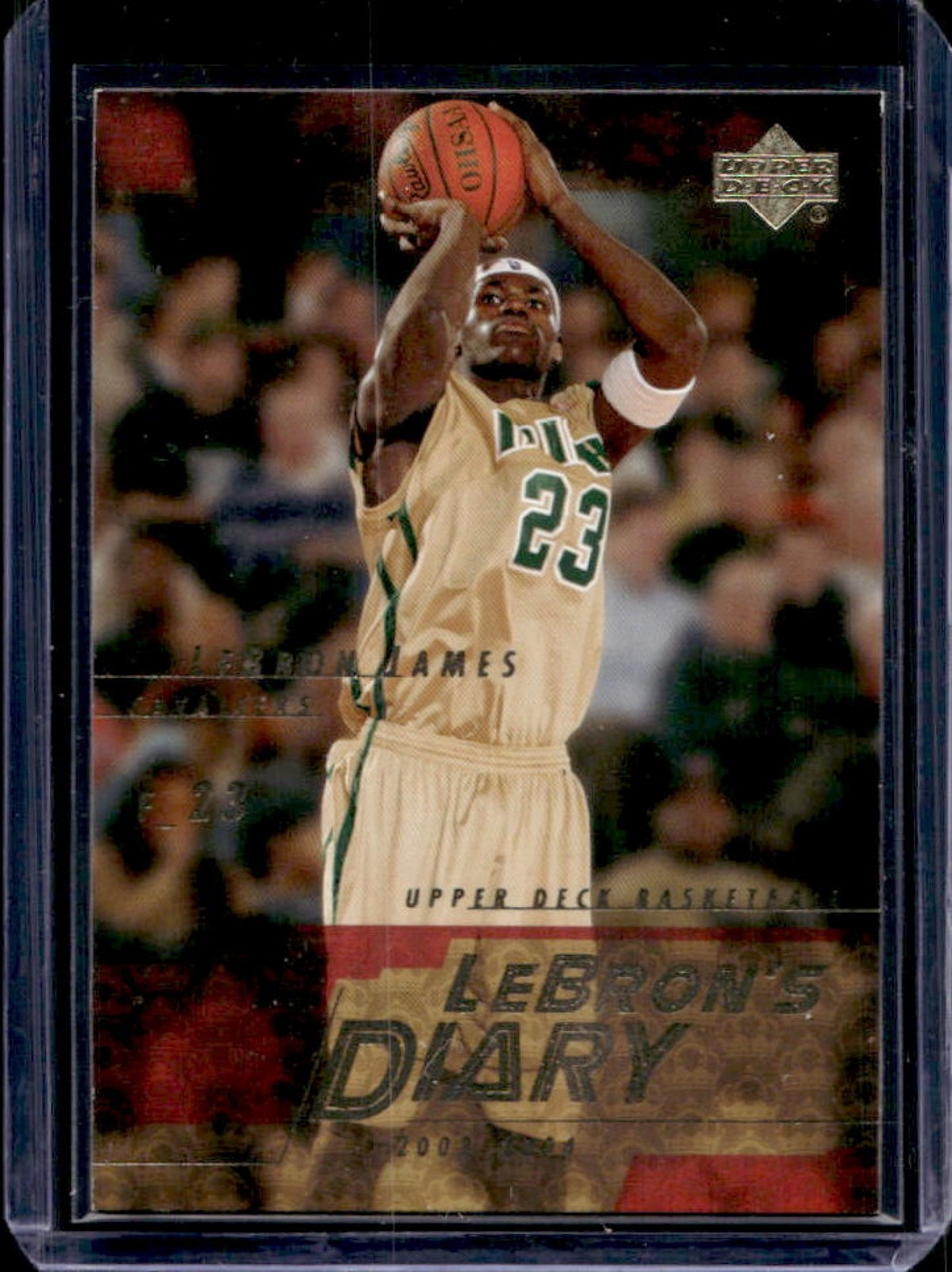 2003-04 Upper Deck LeBron James LeBron's Diary Rookie RC #LJ3 Cavaliers