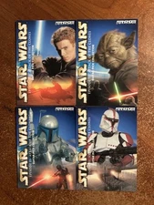 2001 Fernandes Star Wars Guitar Picks, AOTC Card Set of 4