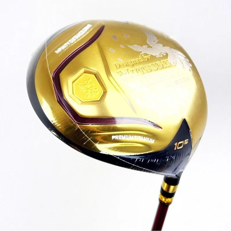 MUTSUMI HONMA MH500X Phoenix Titanium Driver 10.5° RH Graphite SR-Flex Japan NEW - Image 2 of 4