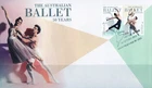 2012 Australian Ballet 50 Years Joined Pair Set Of 2 Stamps First Day Cover, VGC