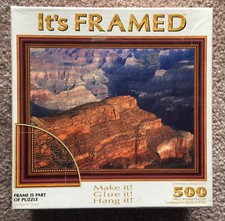 Vintage 500 Pc puzzle GRAND CANYON "NEW" Still Sealed Unopened
