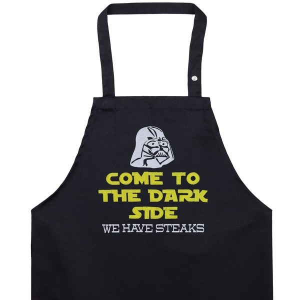 SchüRze GrillschüRze FüR MäNner Come To The Dark Side We Have Steaks KochschüRze-image