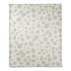 Creative Products Bubbles All Over White 50 x 60 Coral Fleece Blanket