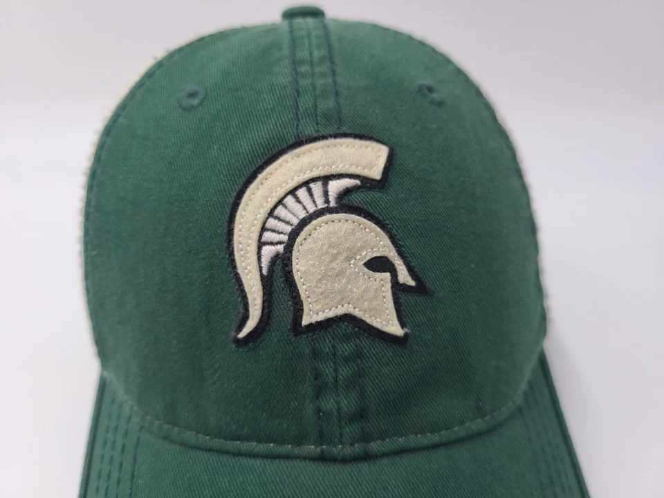 Michigan State University Spartans Zephyr Mesh Trucker Snapback Hat Cap Men NCAA - Image 4 of 4