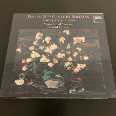 Polish 20th Century Sonatas For Flute & Piano Marta Balińska Bernard Job CD Neu