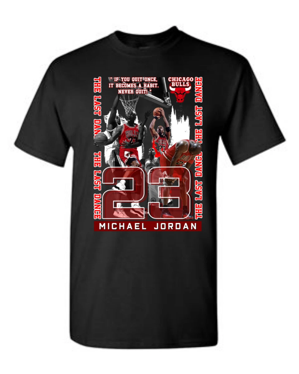 Michael Jordan NBA Graphic Vintage T Shirt