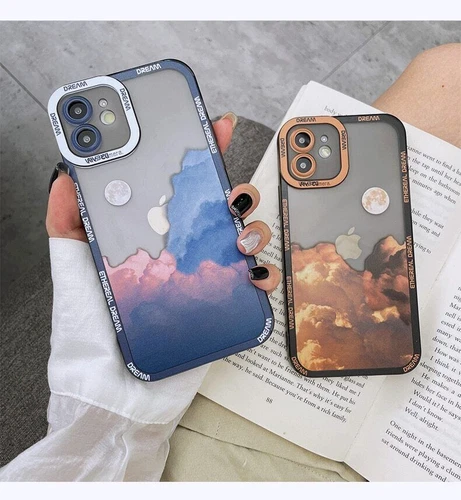 Aesthetic Snow Mountain Transparent Phone Case For iPhone 16 15 14 13 12 11 Pro - Picture 10 of 24