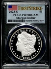 2023-S $1 Proof Morgan Silver Dollar PCGS PR70DCAM San Francisco PERFECT CC639