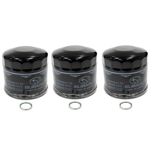 20132016 Subaru Oil Filter w/ Gasket SET OF 3 BRZ Scion FRS OEM NEW