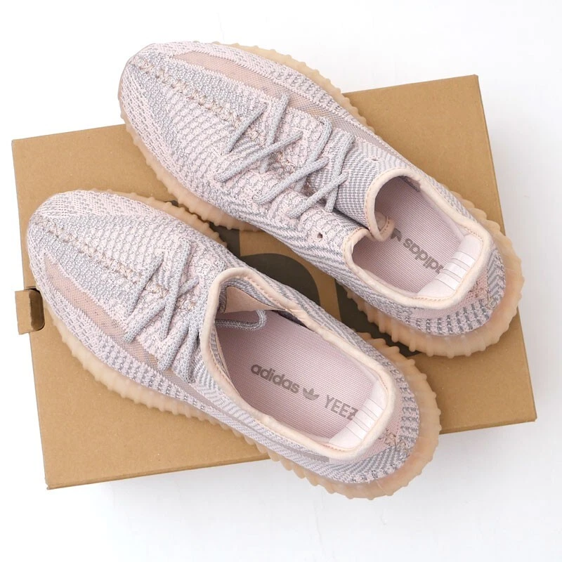 Adidas Yeezy Boost 350 V2 Sneaker Shoes FV5578 Synth Pink Beige US