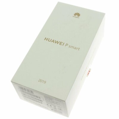 GENUINE HUAWEI P SMART 2019 EMPTY RETAIL BOX ONLY - BLACK/AURORA BLUE