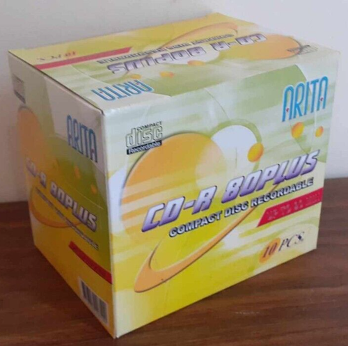 10 X ARITA - CD-R 80PLUS - 80 Min. - CD Recordable - Neuf - SEALED - (CL) - 2 - Photo 2/2