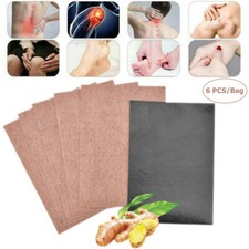 Lymphatic Detox Healing Herbal Ginger Patches Foot Body Pads Joint Fever Relief