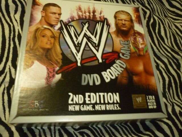 Wwe Dvd Board Game 2nd Edition 06 Trivia Wwf Wrestling For Sale Online Ebay