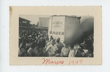 Vintage Photo Political Rally Ben Smith Sheriff Bauer Engineer Mayes Co OK 1948