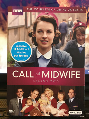 Call the Midwife: Season Two (DVD, 2013, 3-Disc Set) with Cardboard Sleeve