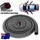 <!--F#f_0-->6M D-Shape Car Door Rubber Seal Trim Strip Weatherstrip Edge Cover Universal<!--F/-->