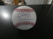 Darick Hall Philadelphia Phillies Signed Official League Baseball COA Inscriptio