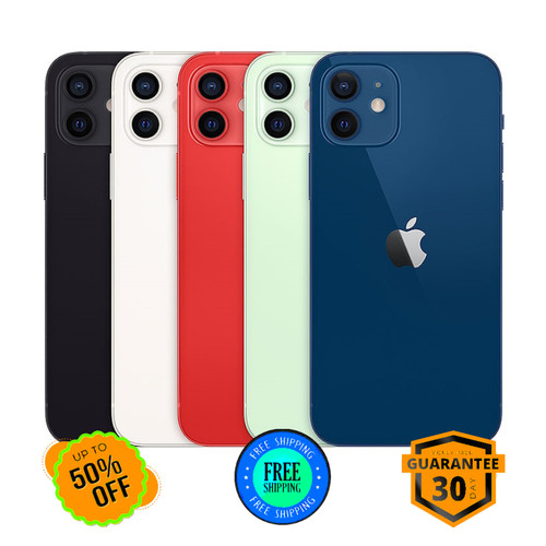 Apple iPhone 12 64GB 5G Unlocked Verizon ATT TMobile GSM+CDMA iOS