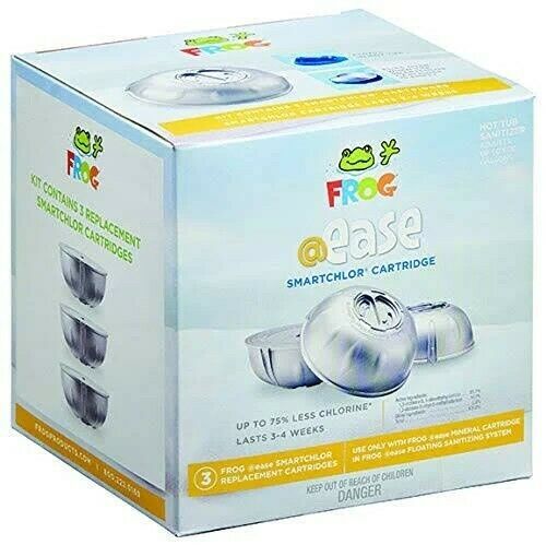 Brand New! Spa Frog @ease Replacement Chlorine Cartridge - 3 Pack - 01143258
