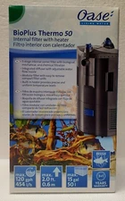 OASE LIVING WATER  BIOPLUS THERMO 50 INTERNAL AQUARIUM FILTER 120 GPH  55155