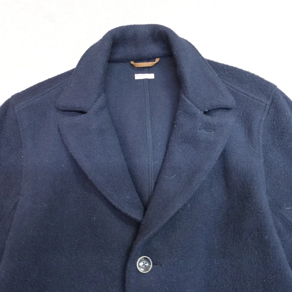 Kapital Jacket Large Blue Wool Cotton Peacoat Made in Japan - Image 2 of 4