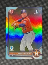 2022 Bowman 1st Edition Dauri Lorenzo Sky Blue Foil BPPF-11