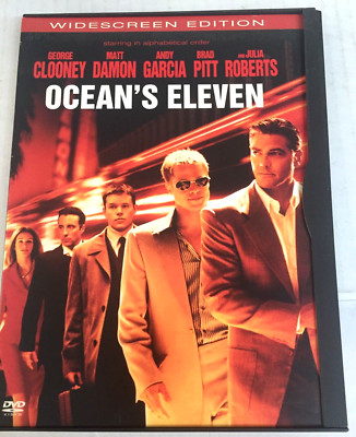 Ocean's Eleven Widescreen DVD Ships Same Day With Tracking