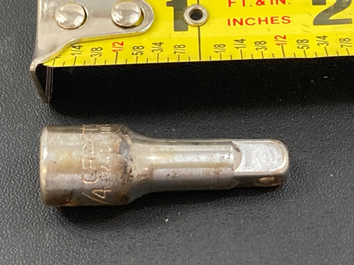 Craftsman 1.5" Socket Extension 1/4" Drive -EE- Series 43538 Made in the USA