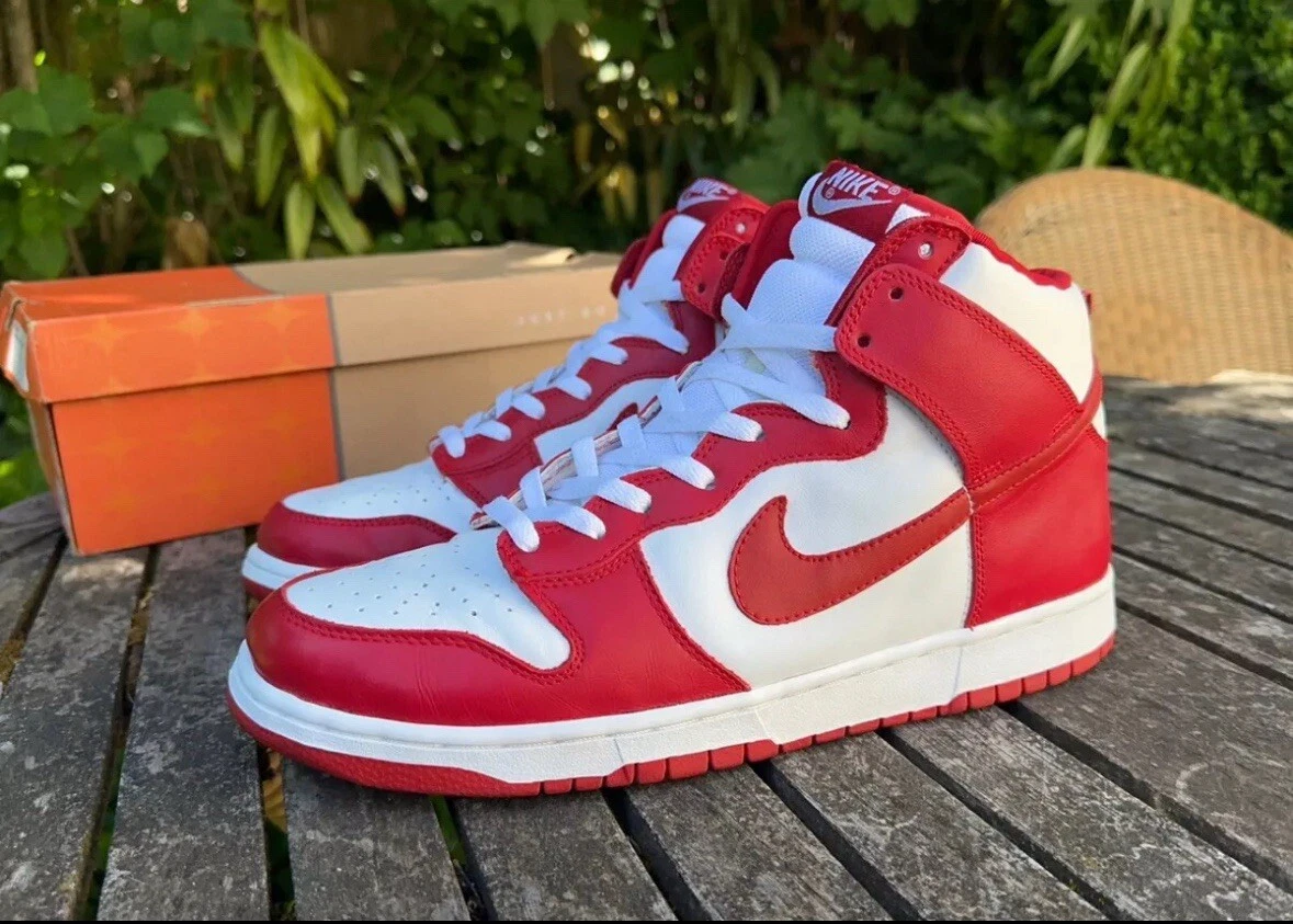 Nike Dunk High Red - 304717-661 for Sale | Authenticity Guaranteed