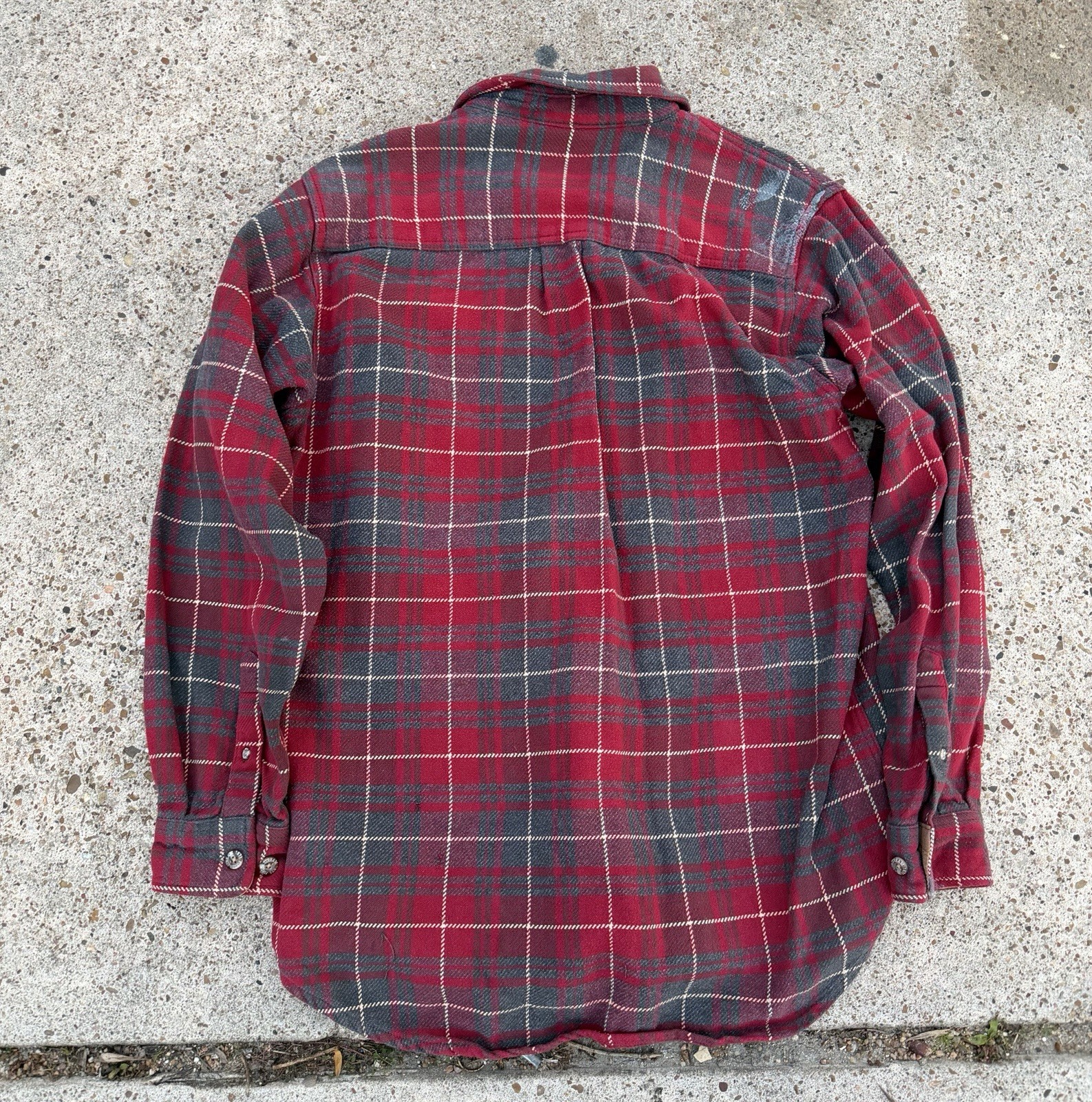 Flannel Bundle Size Large (5) Button Ups - image 14