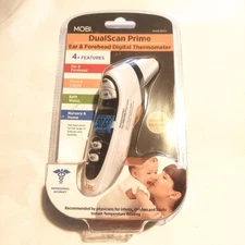 Mobi DualScan Prime 2 in 1 Ear & Forehead Digital Thermometer Instant Reading