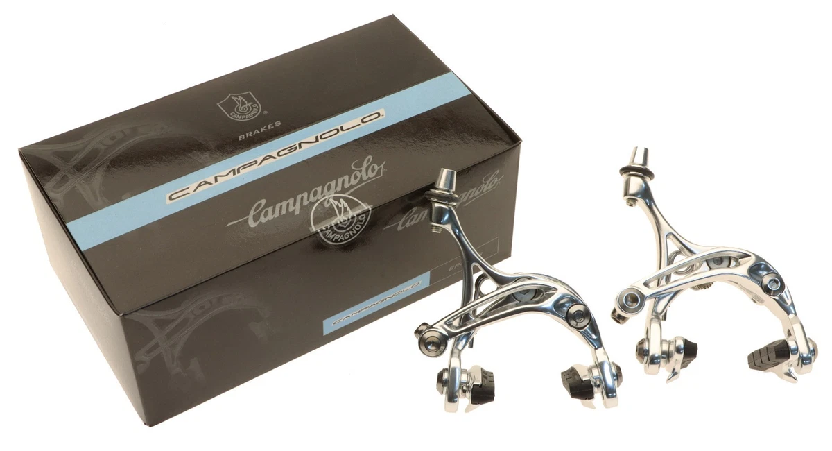 Jeu De Freins Campagnolo Record Delta - Avant Argent, Arrière Finition Century, Neuf En Boîte