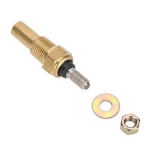 Universal Brass Electrical Sender, Coolant Temperature Sensor, Water Temp Tem...