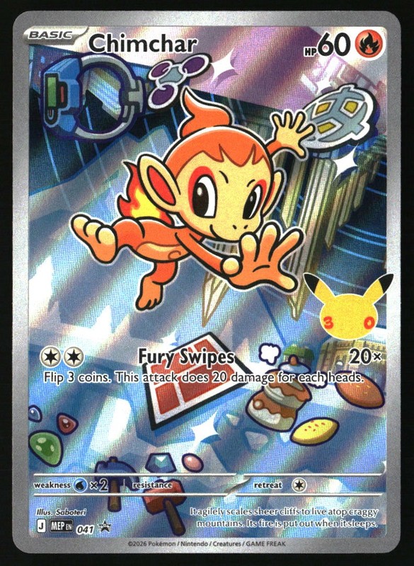 Chimchar - Promo ME: Mega Evolution Promo 041 NM