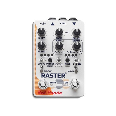 Red Panda Raster 2 Digital Delay Pedal