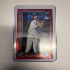 2025 Topps Pro Debut Alexander Albertus Red 6/10