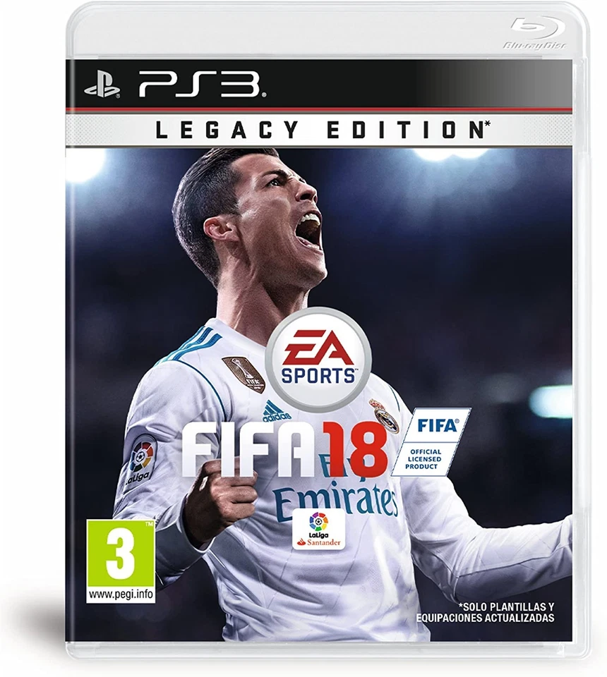 JUEGO PS3 FIFA 18 LEGACY EDITION PS3 19499913