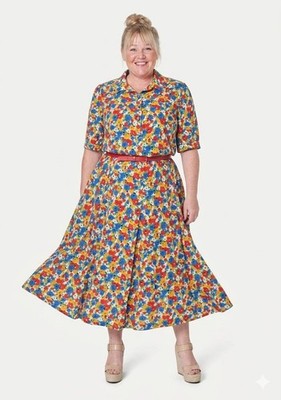 Women Devernois Dress Multicolor 50