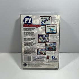 F1 Challenge (Sega Saturn, 1996) CIB Complete w/ Manual