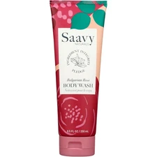 Saavy Naturals Body Wash Bulgarian Rose 8.5 Oz
