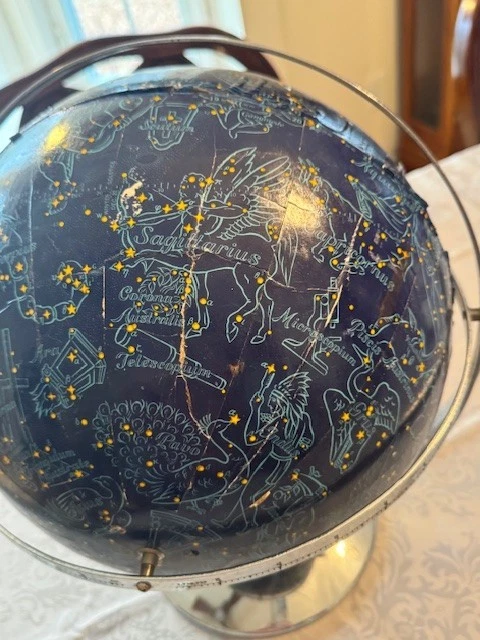 Globo celeste Rand Mcnally vintage 12 pulgadas años 60 Foto 2 de 3