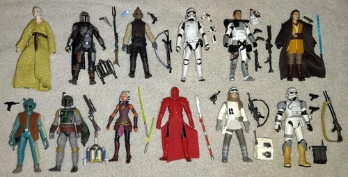 Star Wars Action Figure Vintage Collection Army Builder LOT of 12 - MODERN Loose