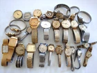 VINTAGE WATCH LOT MANUAL QUARTZ SEIKO ELGIN SAVILLE OLYMPIC TISSOT REPAIR PARTS